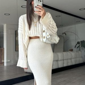 Миа плетен комплет