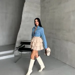 Фустан со Тексас кошула