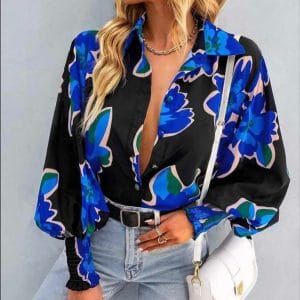 Кошула сини цветови