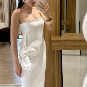 Фустан со голем цвет