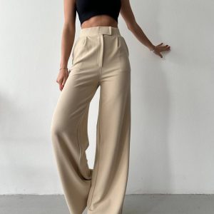 Широки панталони со лепенка