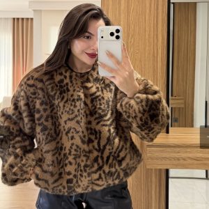 Бунда со животински принт