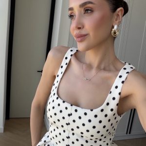 Топ  со принт бобици